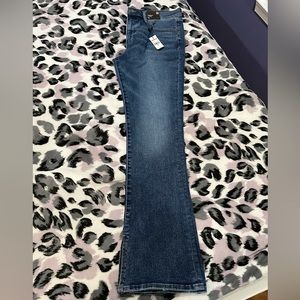 Express skyscraper mid rise jeans